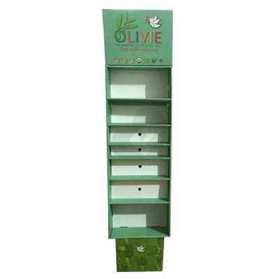 Cardboard Promotion Shelf, Floor Product Display Stand, Product Display Standee Rack, Point of Sales Display Rack, Pop Floor Display Stand, Point of Purchase Display,