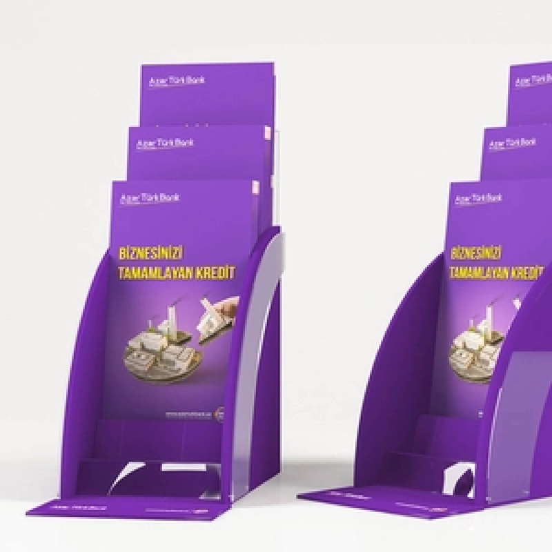 Print Brochure Holder In Custom Size