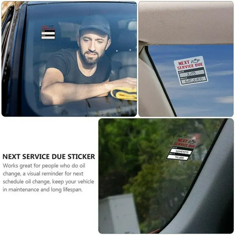 Print car service Sticker 