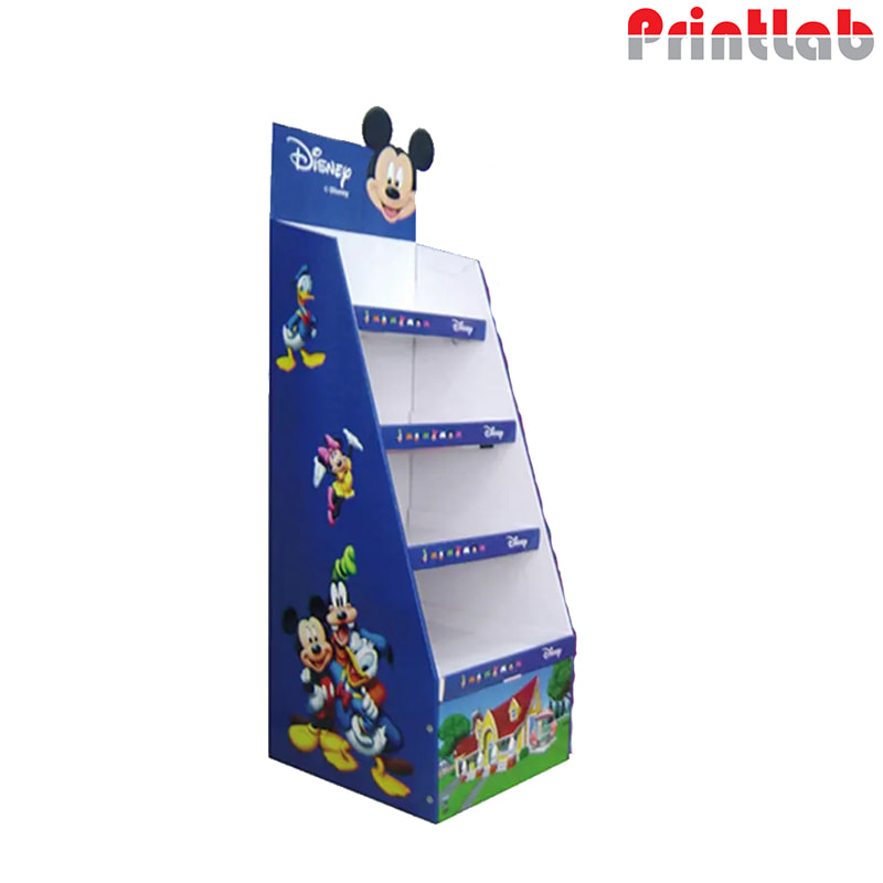 Cardboard Display Cabinet Stand Shelf Counter Printing in Malaysia