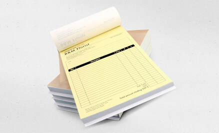 Cash Invoice Bill Book