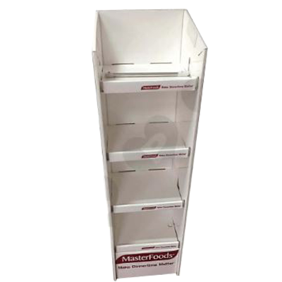 Cardboard Promotion Shelf, Floor Product Display Stand, Product Display Standee Rack, Point of Sales Display Rack, Pop Floor Display Stand, Point of Purchase Display,