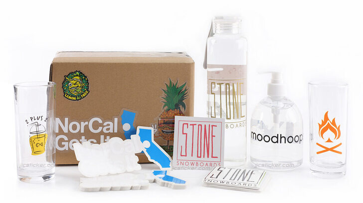 Clear Sticker Printing, White Ink Transparent Sticker