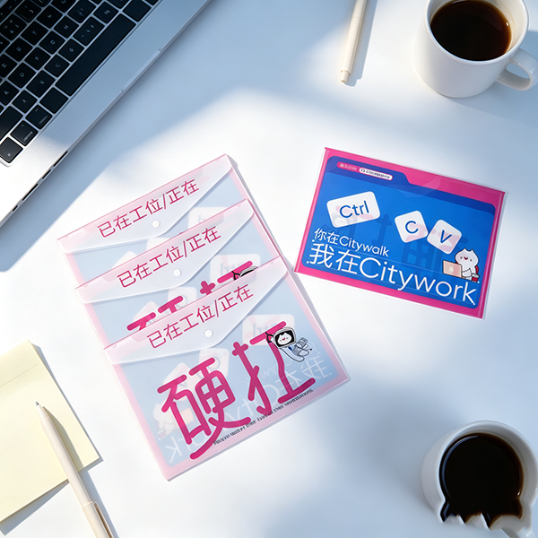 Custom transparent PP snap-button pouch for retail membership packs, loyalty materials and promotional gifts by Printlab Kuala Lumpur.
