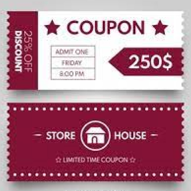 Coloured Printing Coupon