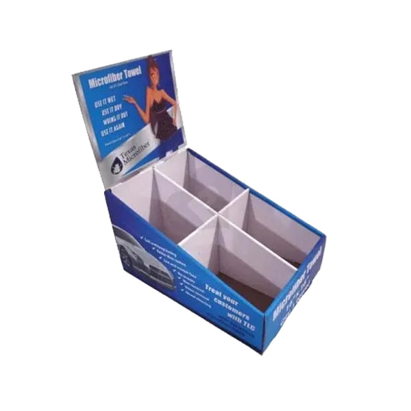 Counter Display Stand Printing, Rak Display Produk