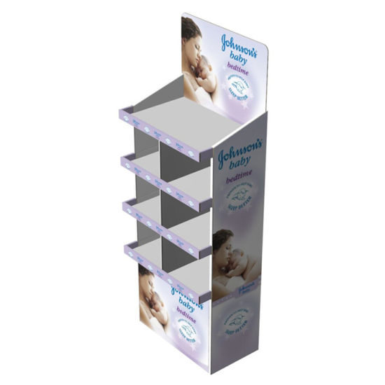 Cardboard Promotion Shelf, Floor Product Display Stand, Product Display Standee Rack, Point of Sales Display Rack, Pop Floor Display Stand, Point of Purchase Display,