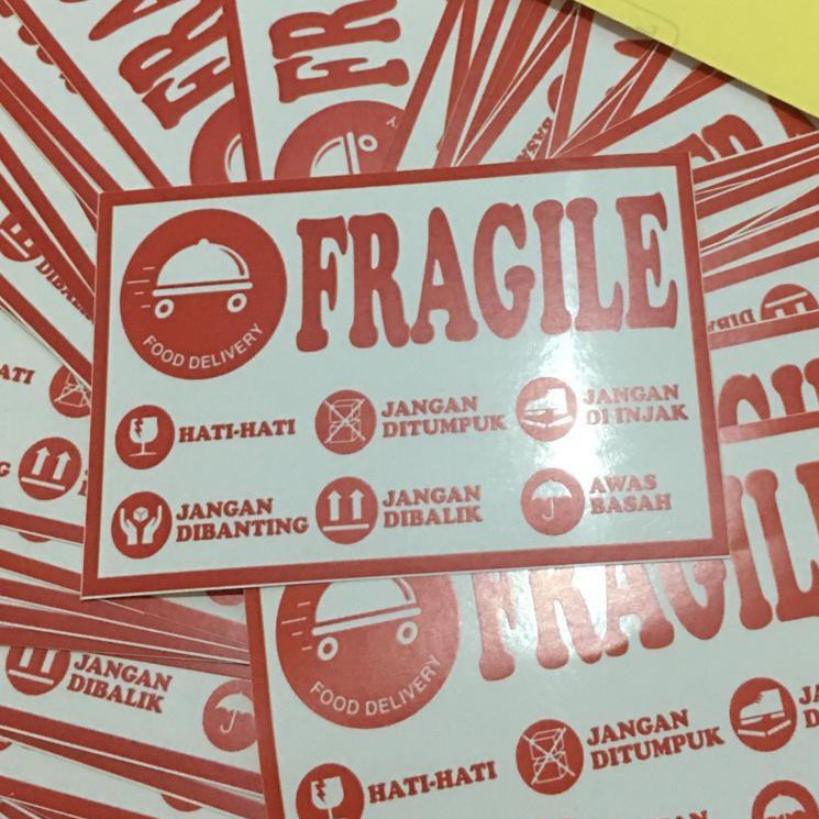 Delivery Instruction Sticker