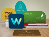 Custom Shape Business Card