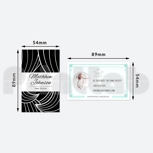 Black & White Loyalty Card Printing