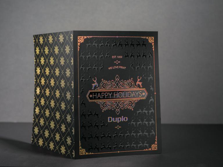 Spot UV Emboss Invitation Card