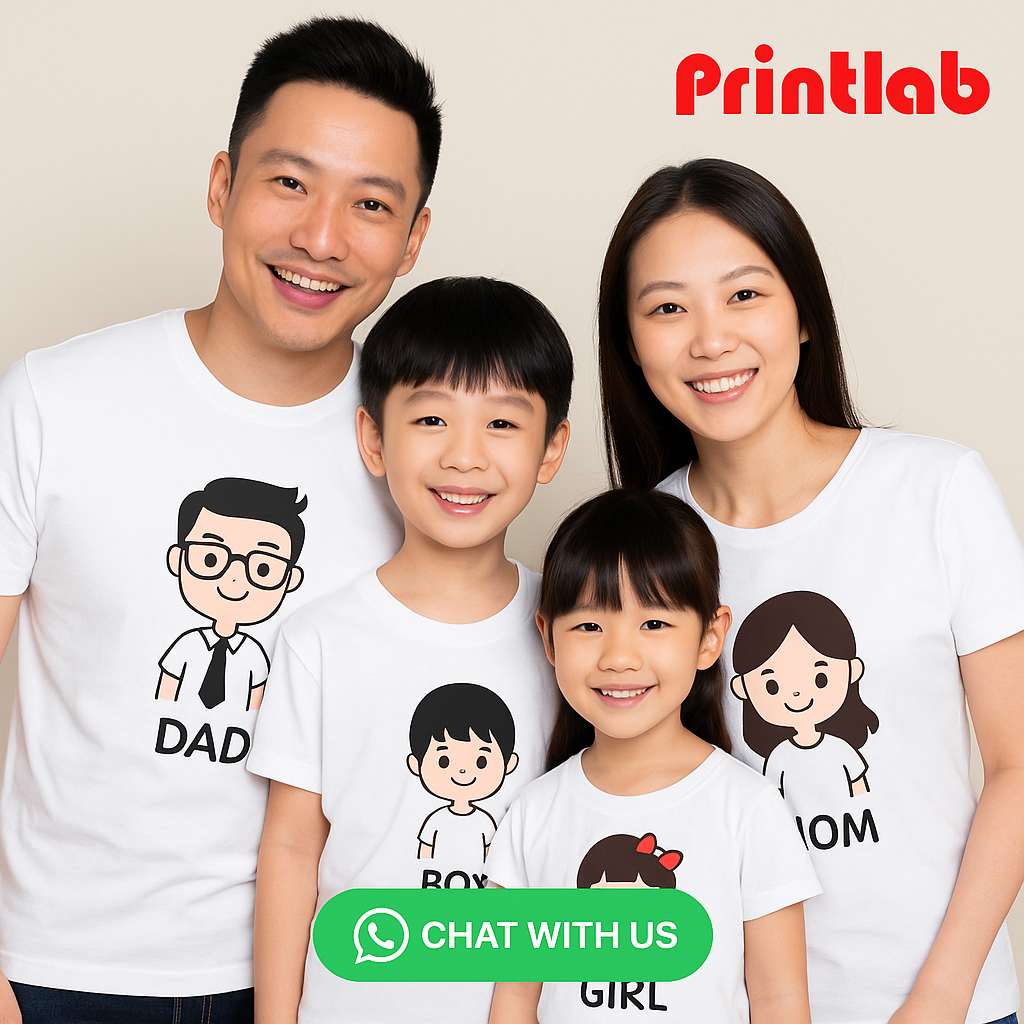 Family T-Shirt Printing in Malaysia