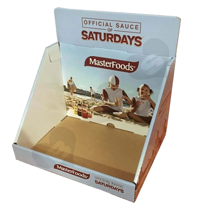 Counter Display Stand Printing, Rak Display Produk