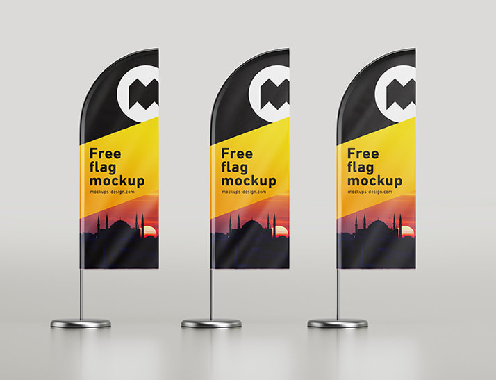 Custom Teardrop, Feather & Rectangle Flags for Events, Retail & Promotions