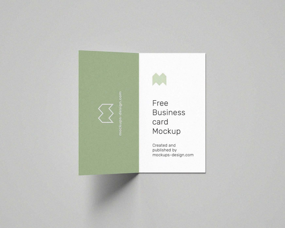 Print Folded Name Card