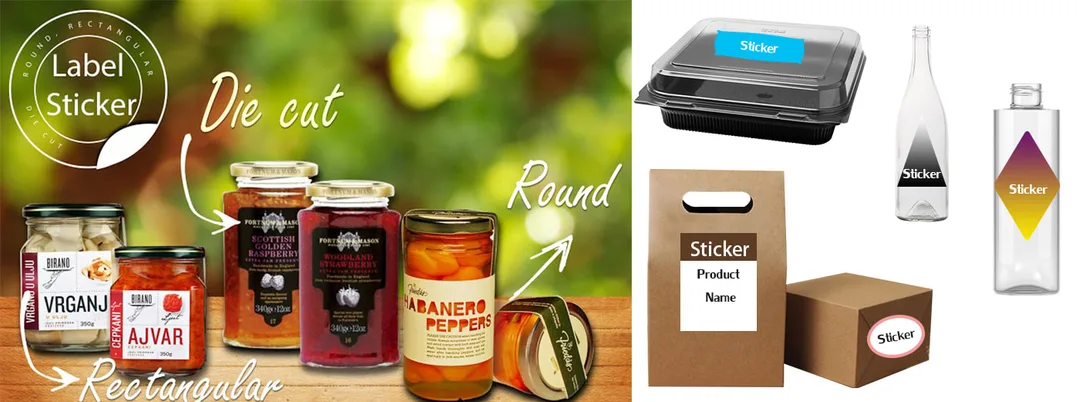 Food Label Sticker