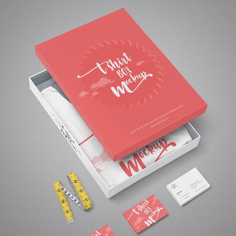 Print garment packaging box