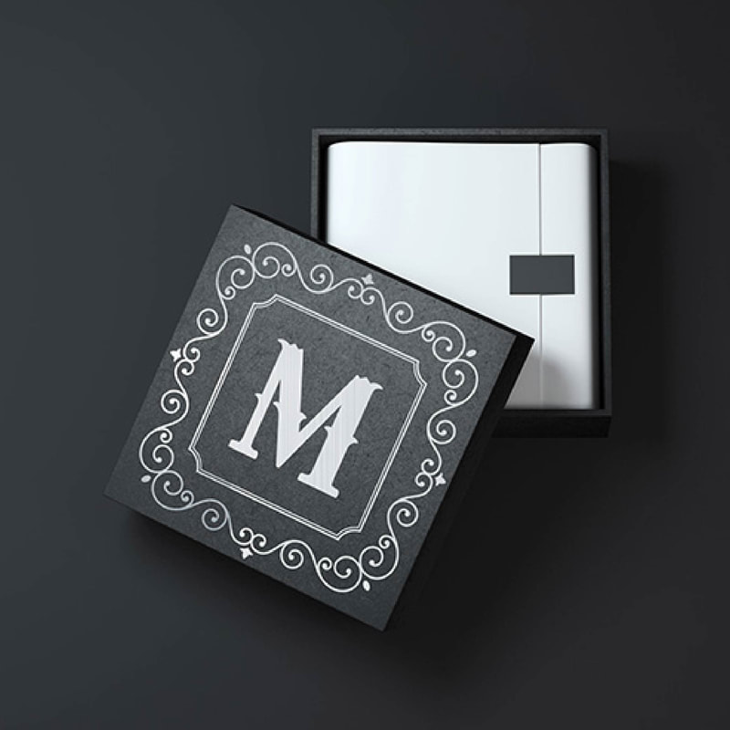 Print garment packaging box