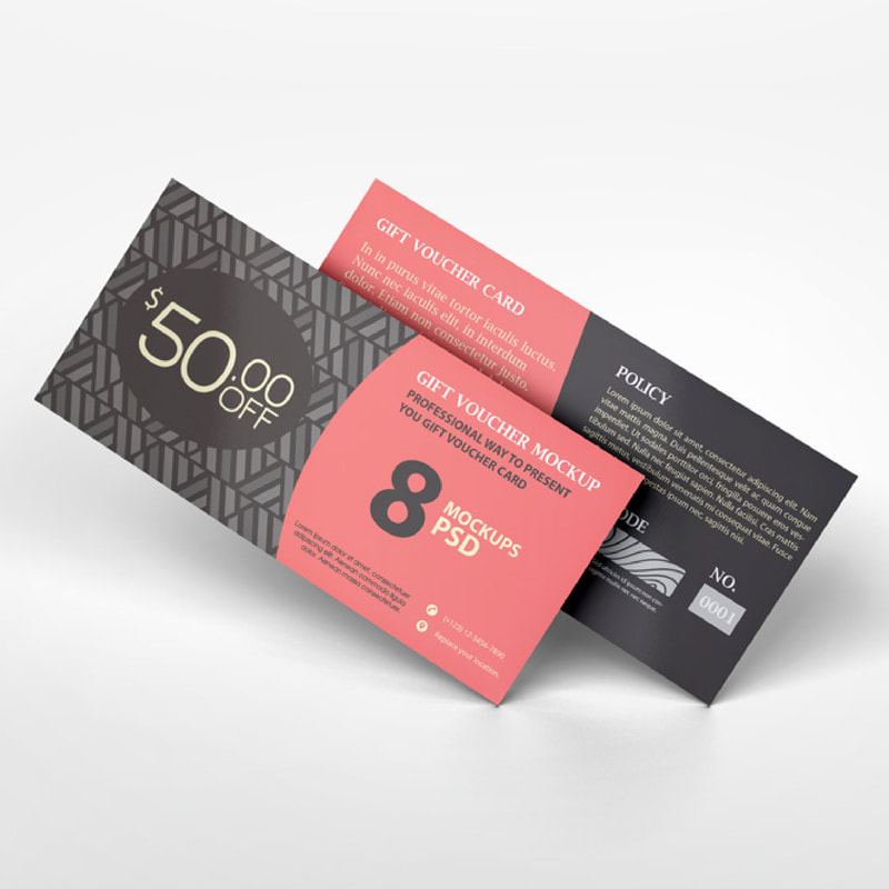 Full Colour Gift Voucher Printing