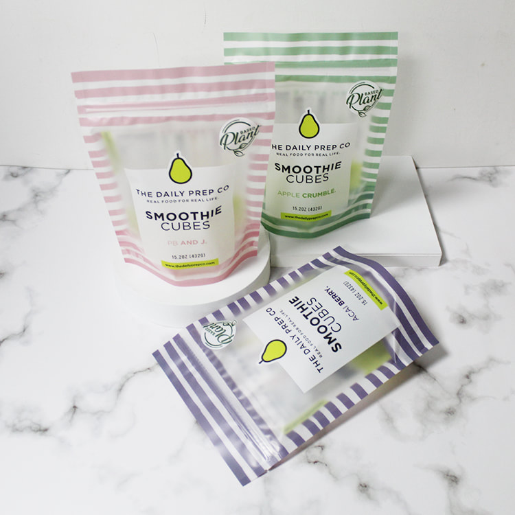 Transparent Standing Pouch Packaging
