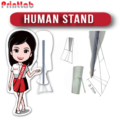 Custom Human Standee Printing in Malaysia