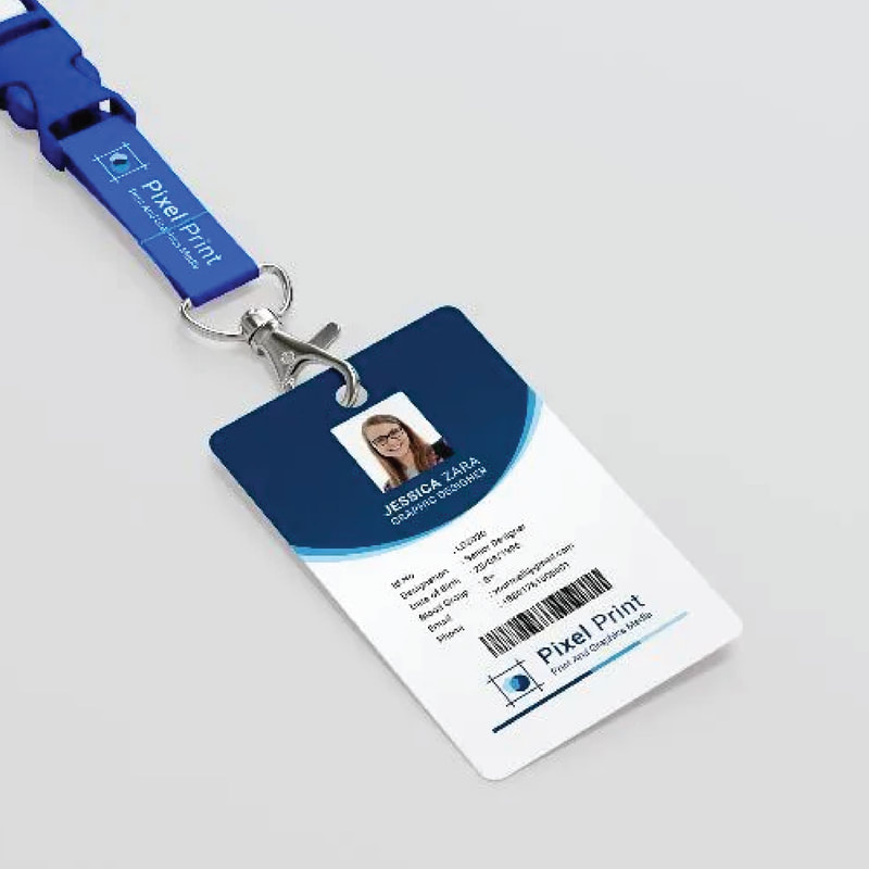 ID Card, Name Tag, Lanyard