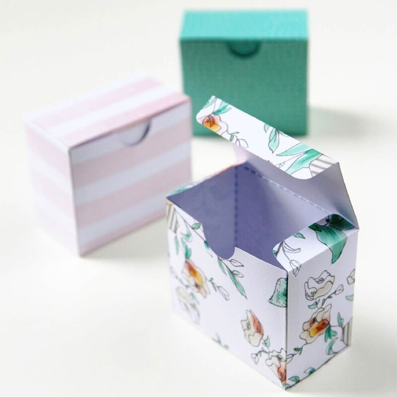 Print Souvenirs Box, Custom Die Cut Present Box
