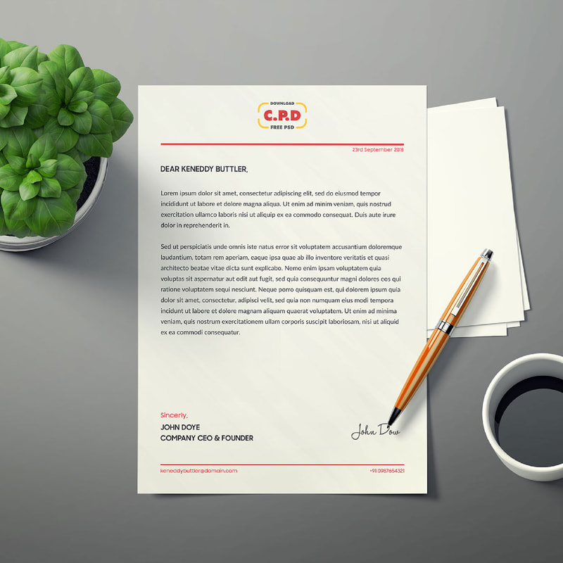 Letterhead, Certificate