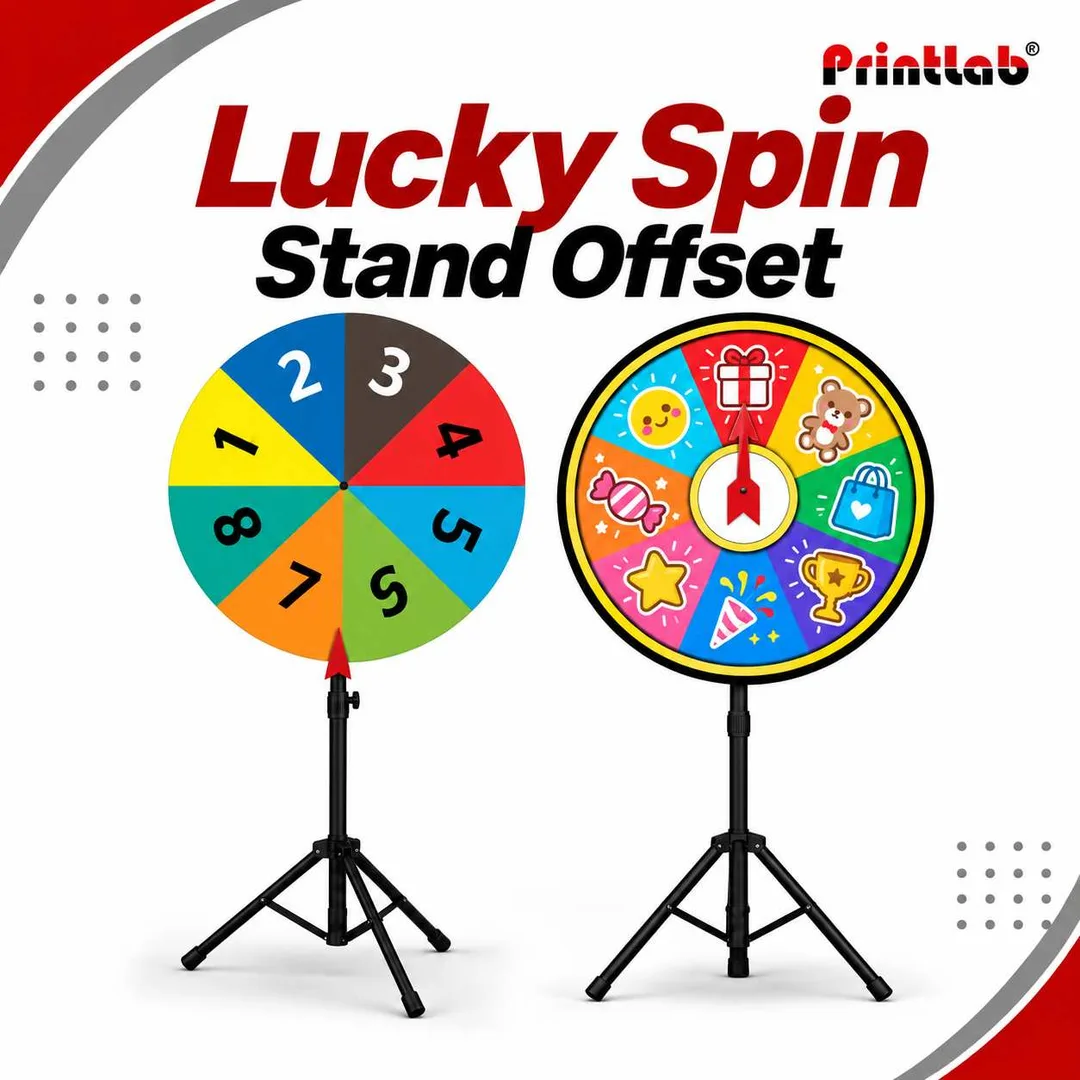 Lucky Spin Stand Printing in Malaysia