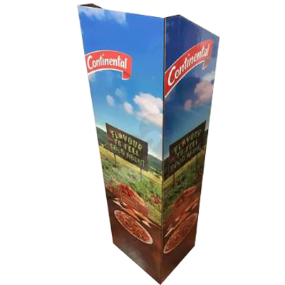 Custom Food Merchandise Floor Displays Printing in Malaysia