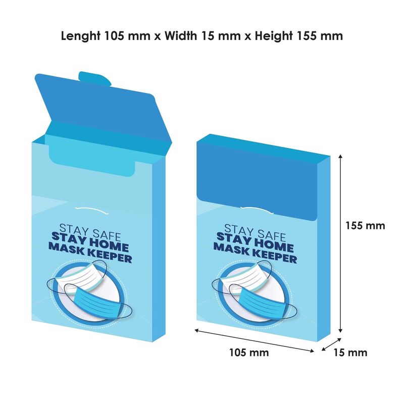 Tissue Facemask Packaging Box Printing