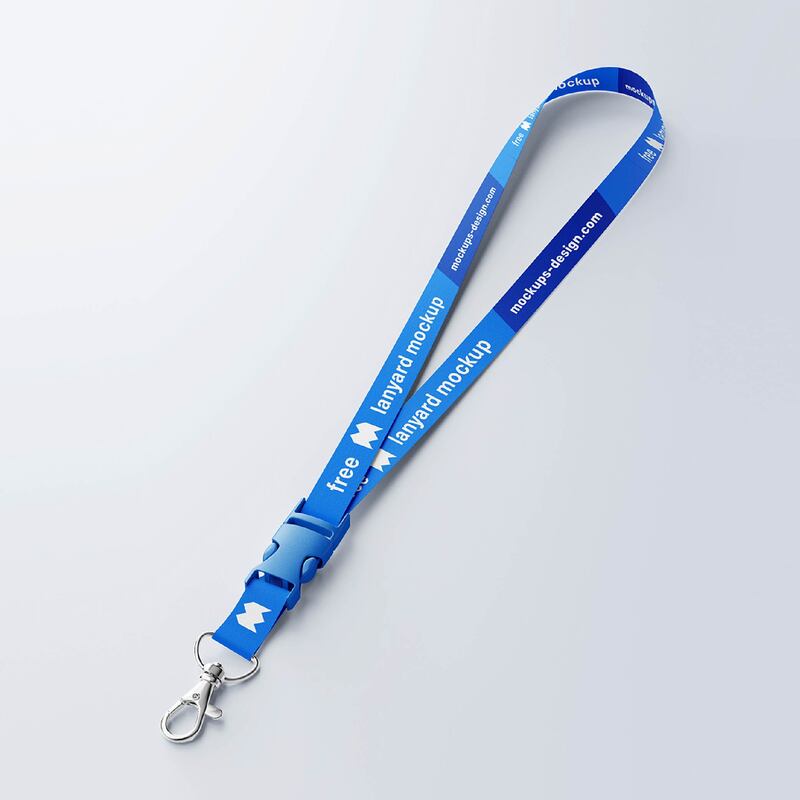 Blue Lanyard