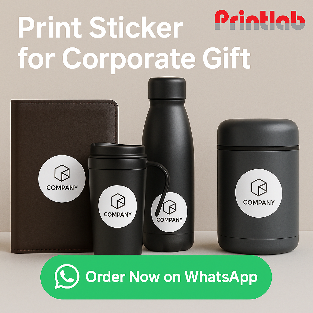 Print Sticker for Corporate Gift – Premium Custom Labels by Printlab