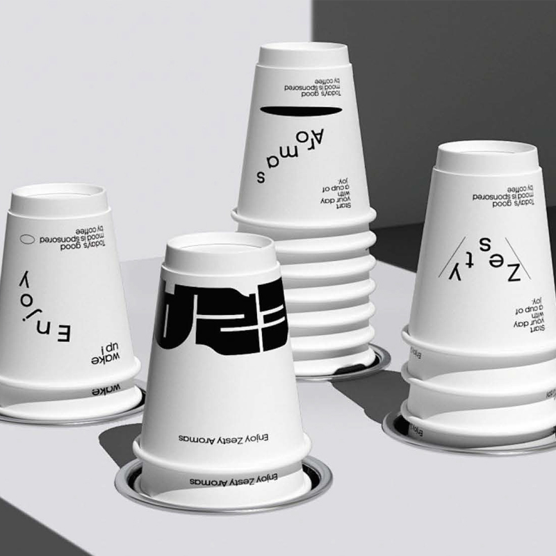 Branded hot drink paper cups for coffee shops, events, takeaway beverages and corporate promotions in Kuala Lumpur.