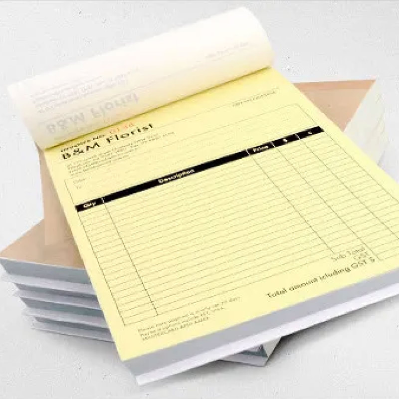 Receipt Book A5 Size