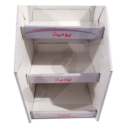 Counter Display Stand Printing, Rak Display Produk