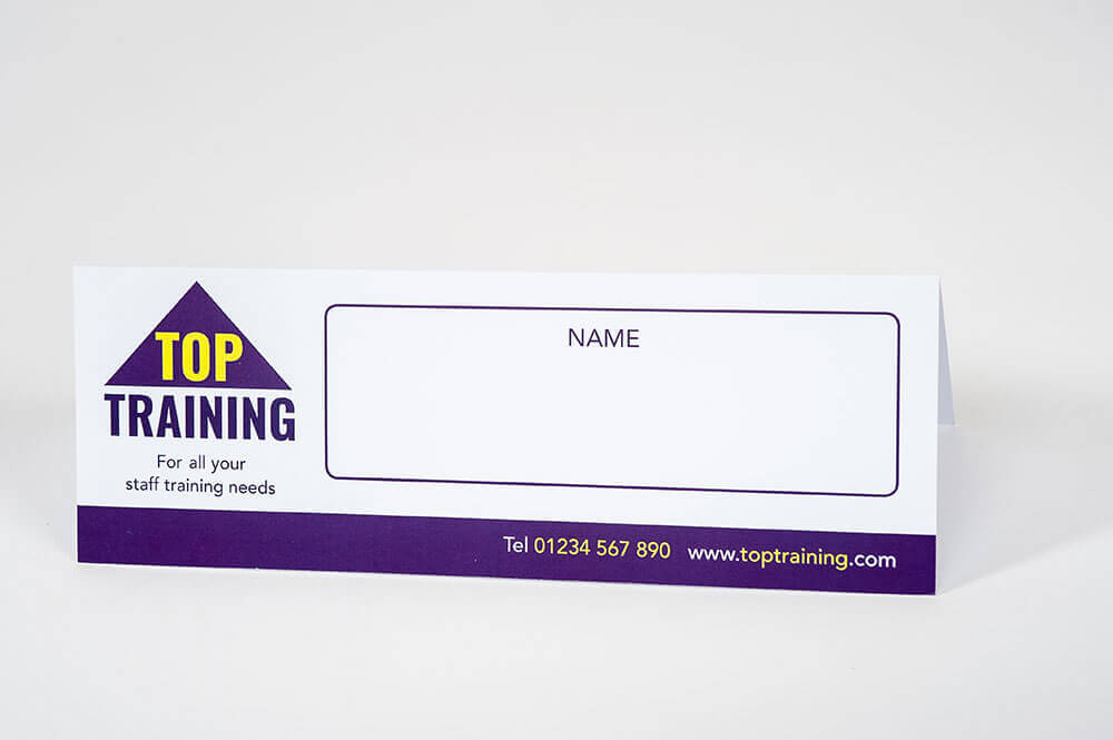 Tent Card Name Plate Printing in Malaysia