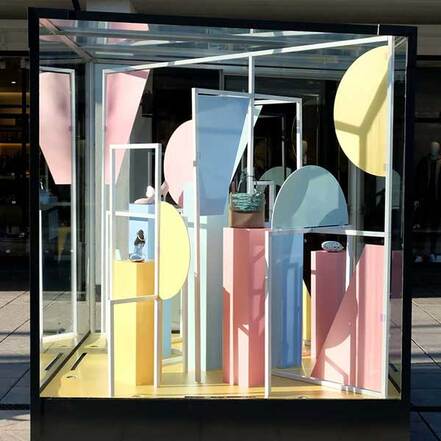Window Display Installation
