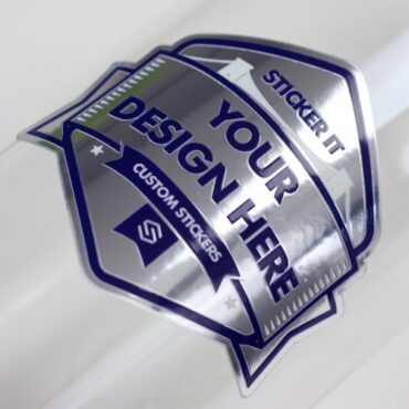 Silver Sticker Printing