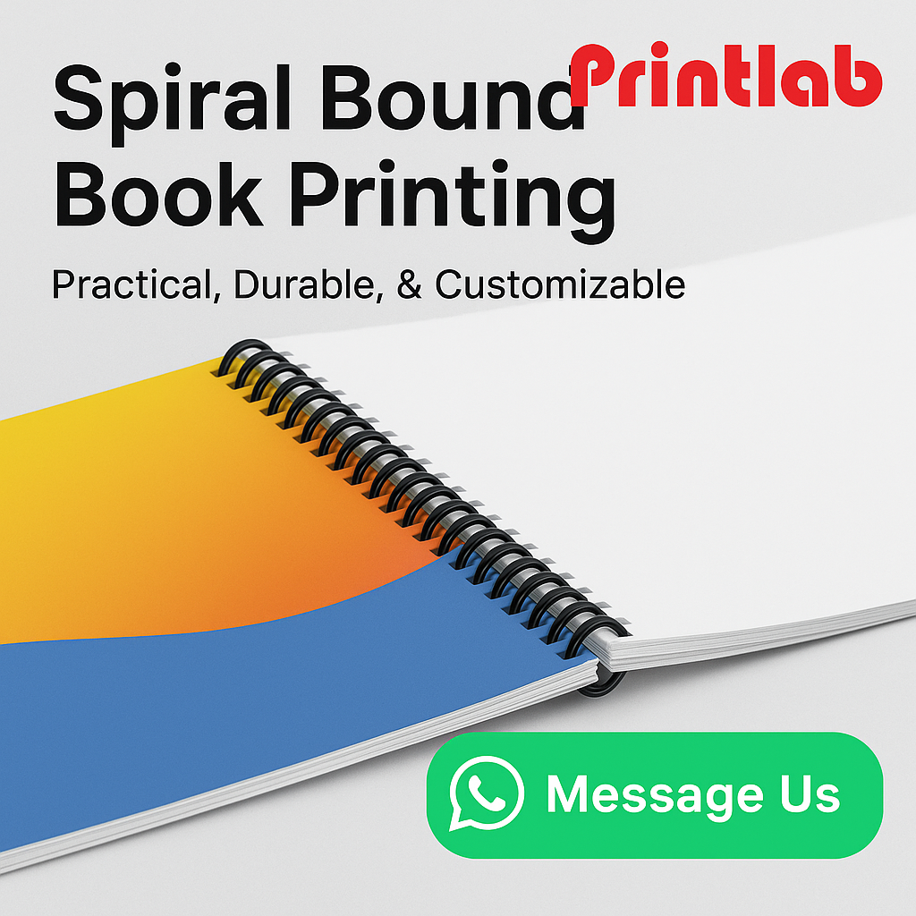 Spiral Bound Book Printing Malaysia