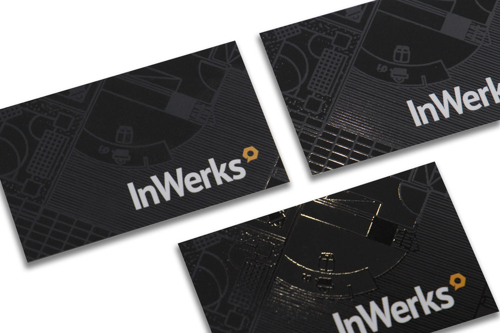 Spot UV Gloss Business Card