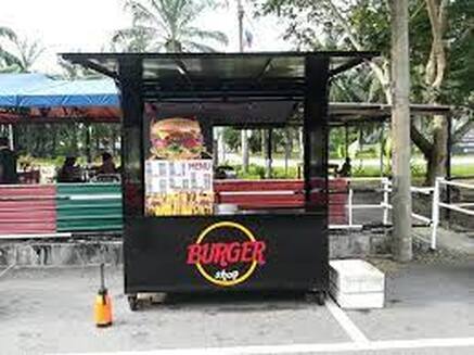Sticker Gerai Makanan