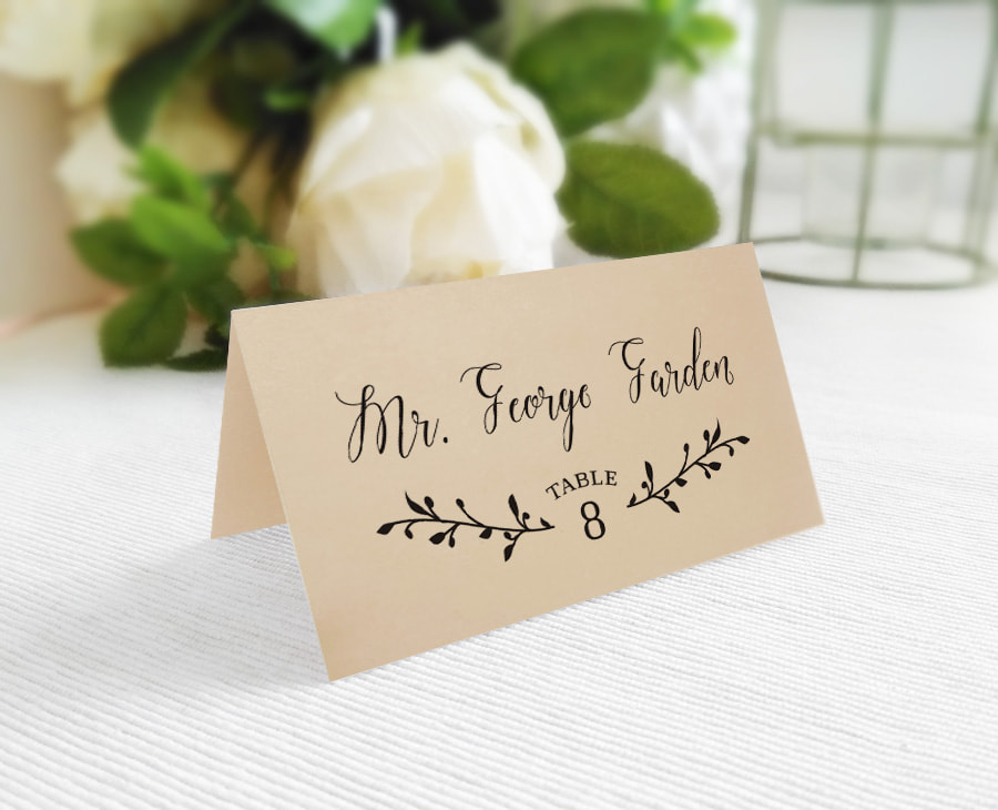 Tent Card Name Plate Printing in Malaysia
