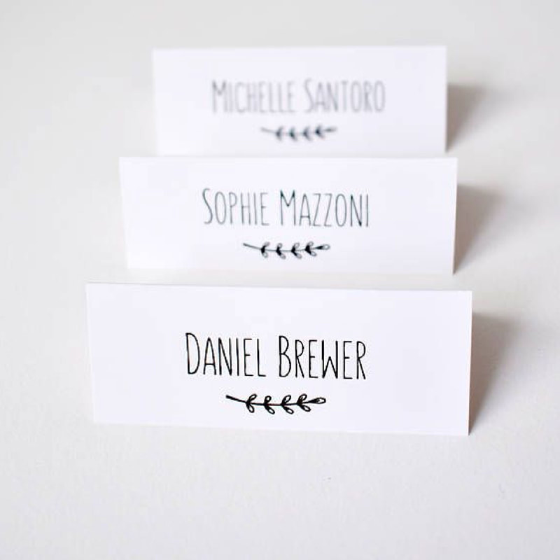 Table Name Tag