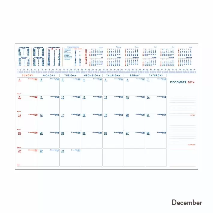 Table Planner December