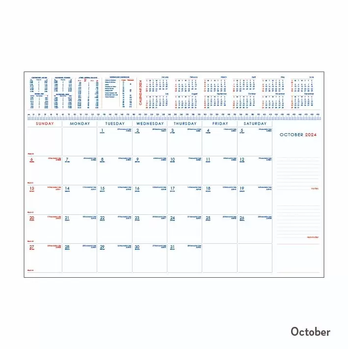 Table Planner October
