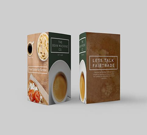 CUSTOM SHAPE TENT CARD