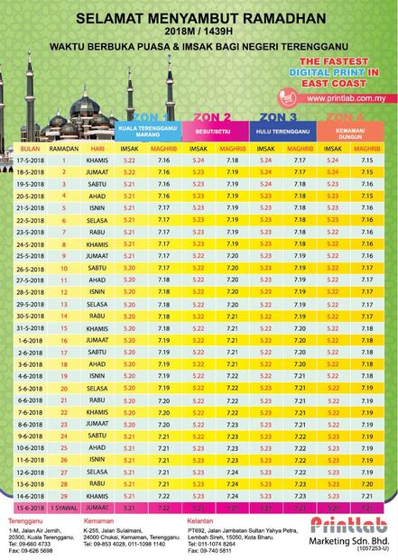 Takwim Ramadhan