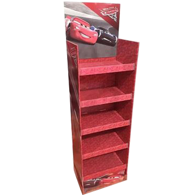 Cardboard Promotion Shelf, Floor Product Display Stand, Product Display Standee Rack, Point of Sales Display Rack, Pop Floor Display Stand, Point of Purchase Display,