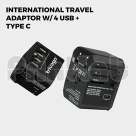 DESIGN AND PRINT TRAVEL ADAPTOR, SCALE, LOCK, BAG, BLANKET, PILLOW, POWER BANK